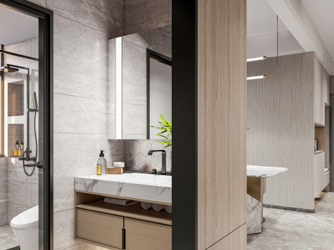 Living room interior scene 28 3D 모델