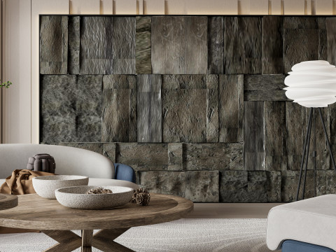 Living room interior scene 31 3D Model