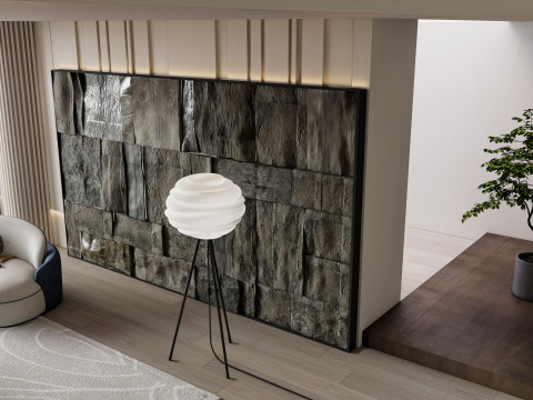 Living room interior scene 31 3D Model