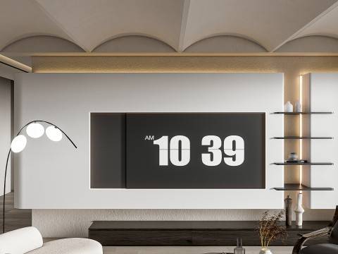 Living room interior scene 32 Modelo 3D