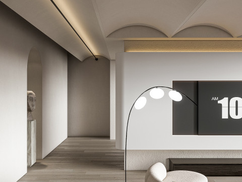 Living room interior scene 32 Modelo 3D