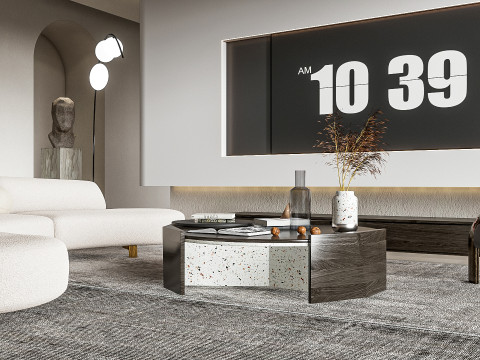 Living room interior scene 32 Modelo 3D