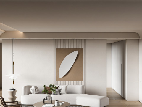Living room interior scene 33 Modèle 3D