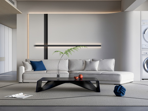 Living room interior scene 35 3D 模型