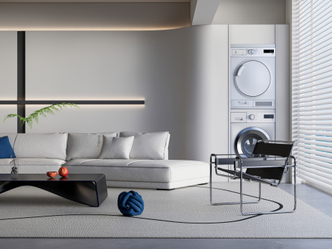 Living room interior scene 35 3D 模型