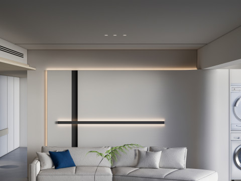 Living room interior scene 35 3D 模型