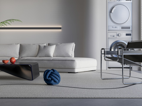 Living room interior scene 35 3D 模型