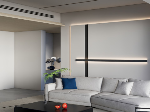Living room interior scene 35 3D 模型