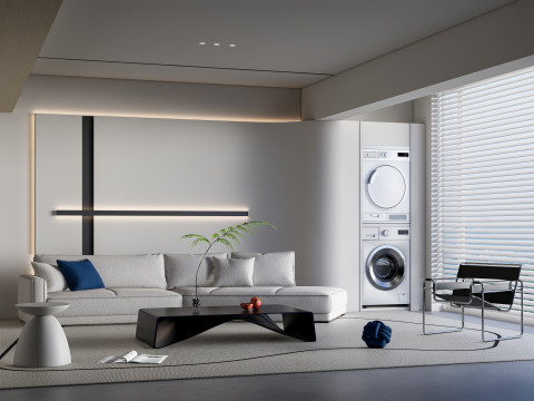 Living room interior scene 35 3D 模型
