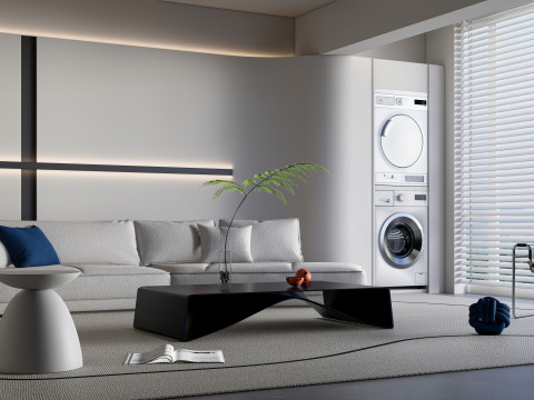 Living room interior scene 35 3D 模型