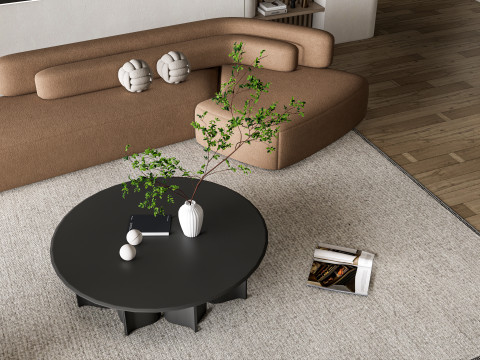 Living room interior scene 37 3D 模型