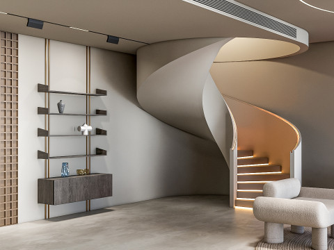 Living room interior scene 39 3D 모델