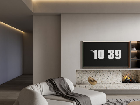 Living room interior scene 41 3D Модель