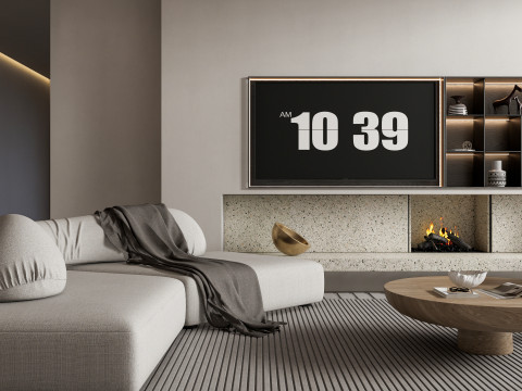 Living room interior scene 41 3D Модель