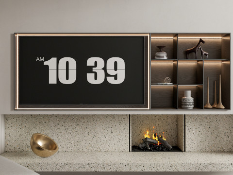 Living room interior scene 41 3D Модель