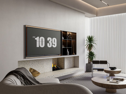 Living room interior scene 41 3D Модель