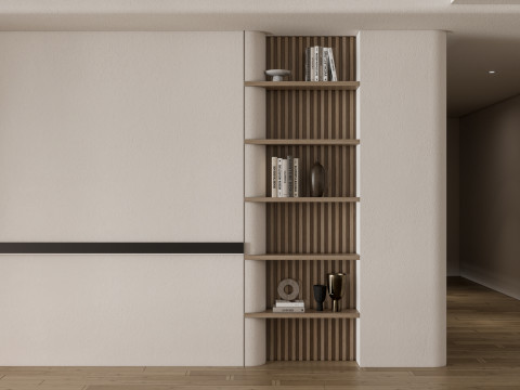 Living room interior scene 42 3D Model