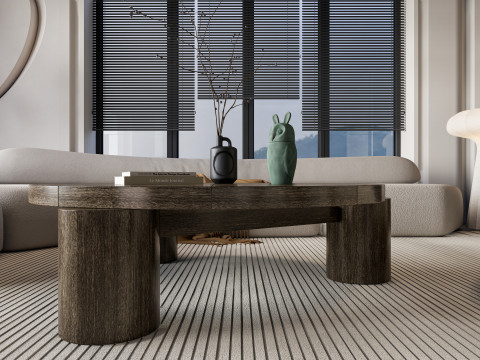 Living room interior scene 43 3D Model