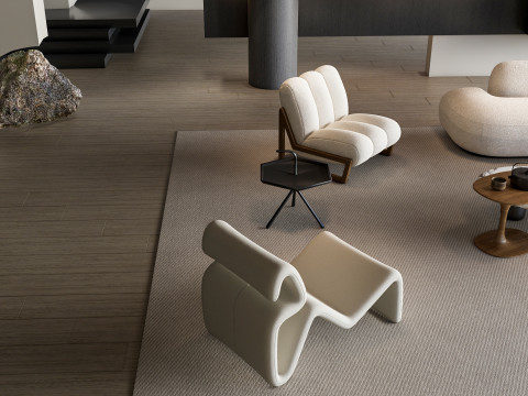 Living room interior scene 46 3D Model
