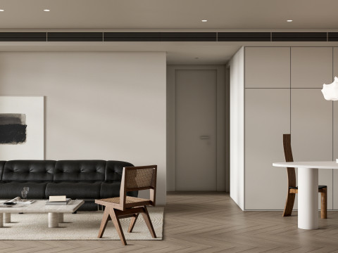 Living room interior scene 47 Model 3D