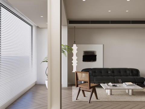 Living room interior scene 47 Model 3D