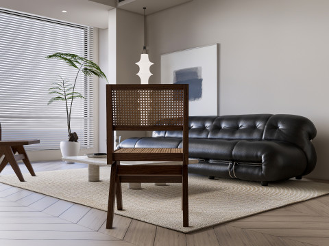 Living room interior scene 47 Model 3D