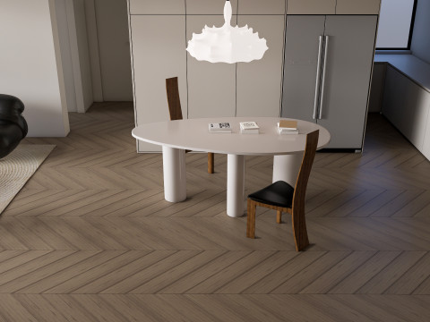 Living room interior scene 47 Model 3D