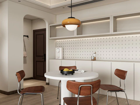 Cena interior da sala de estar 48 Modelo 3D