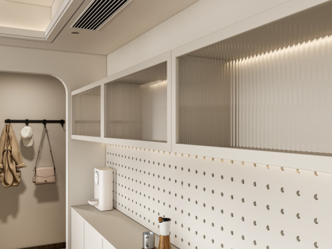 Living room interior scene 48 3D 模型