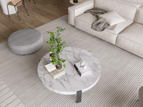 Living room interior scene 49 3D 모델