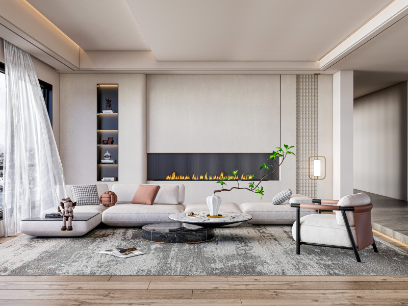Living room interior scene 50 3D 모델 .c4d .max .obj .3ds .fbx .stl .blend 