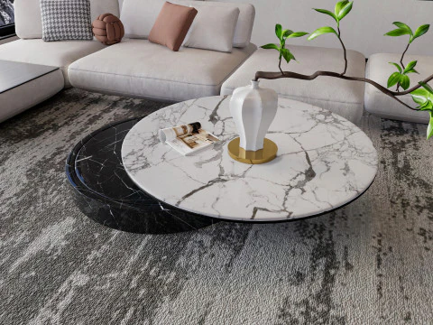 Cena interior da sala de estar 50 Modelo 3D