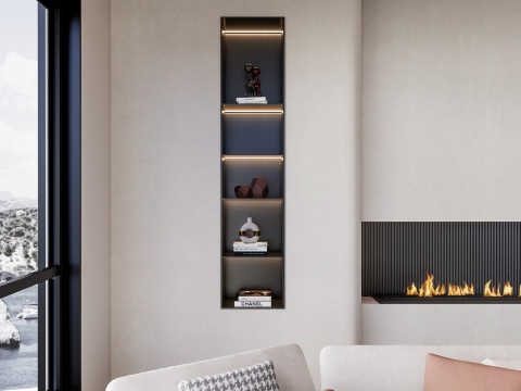 Living room interior scene 50 3D 모델