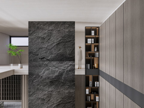 Living room interior scene 54 3D-Modell
