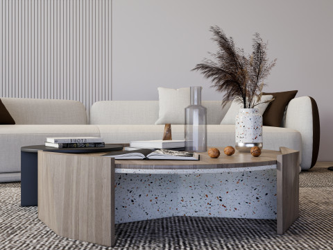 Living room interior scene 55 3D Модель