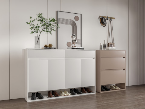 Shoe Cabinet Sideboard entrance cabinet 2 3D Model