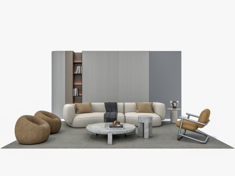 Sofa set 1 3D-Modell .c4d .max .obj .3ds .fbx .stl .blend