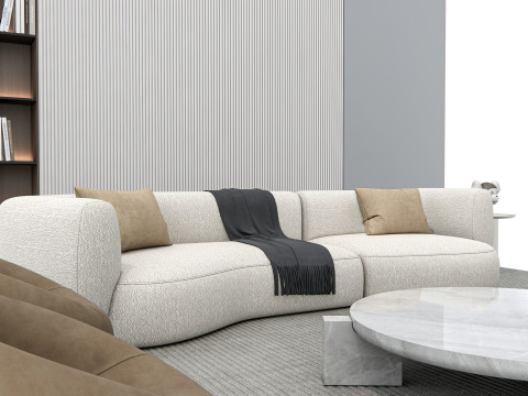 Sofa set 1 3D-Modell