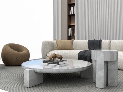 Sofa set 1 3D-Modell