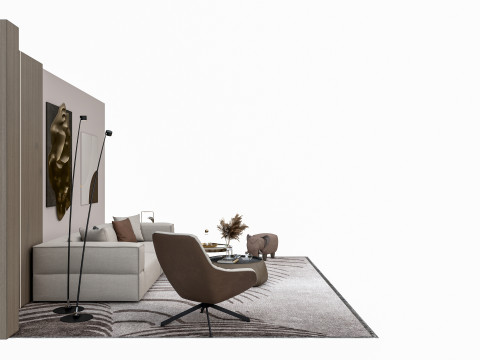 Sofa set 2 3D Model