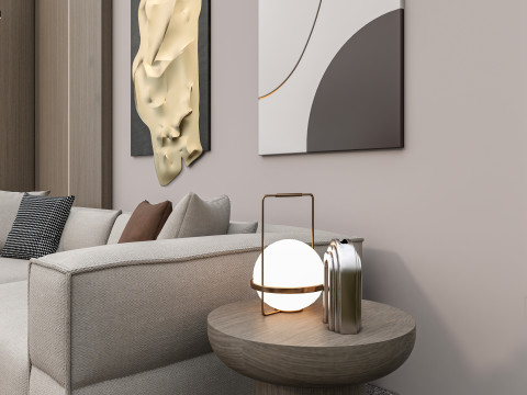 Sofa set 2 3D Model