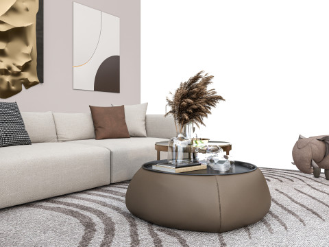Sofa set 2 3D Model