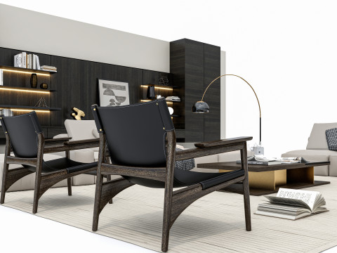 Sofa set 3 3D Model