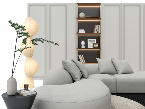 Sofa set 4 3D 모델