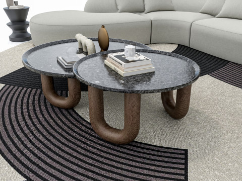 Sofa set 4 3D 모델