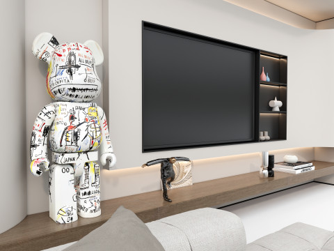 Sofa set 6 3D मॉडल