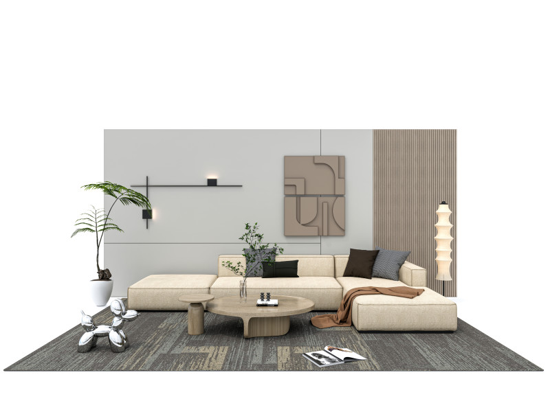 Sofa set 7 3D मॉडल .c4d .max .obj .3ds .fbx .stl .blend