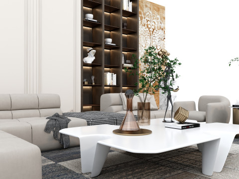 Sofa set 8 Modelo 3D