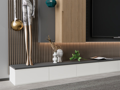 TV wall 7 3D Model