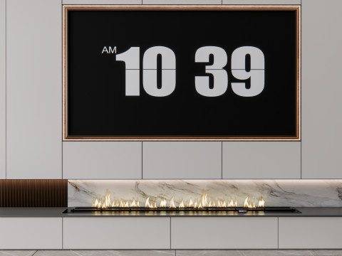 TV wall 8 Modelo 3D